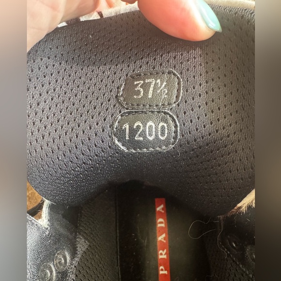 PRADA Tall Zebra Fur Riding Boots 37.5 - Picture 7 of 7